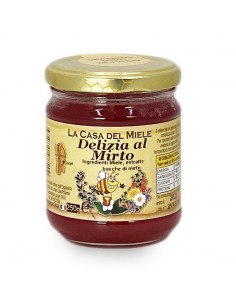 Delizia di Miele al Mirto 250g Apicoltura Loddo