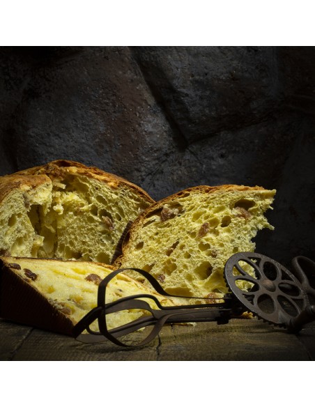 Panettone Gran Delizia con Uvetta 1kg Rau Shopper Regale