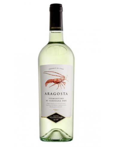 Aragosta Vermentino di Sardegna Doc 13% 75cl Santa Maria La Palma