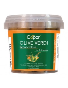 Olive in Salamoia Denocciolate Vasetto 180g Copar