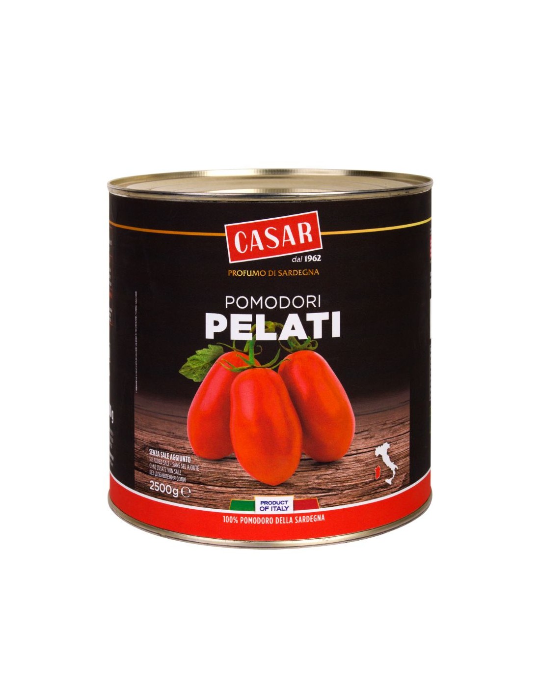 POMODORI PELATI 2500g X 6 PZ Sardi Prodotto Sardo Per Condire Primi Piatti