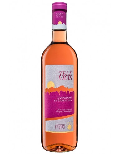 Televras Cannonau di Jerzu Rosè Doc 12,5% 75cl Antichi PoderI Jerzu