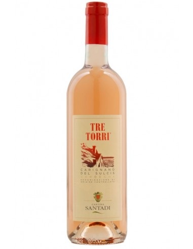 Tre Torri Carignano Rosato Doc 12% 75cl Cantina Santadi