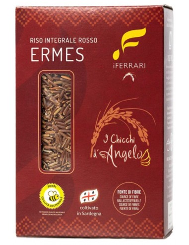 Riso Integrale Rosso ERMES 500g Azienda Agricola I Ferrari