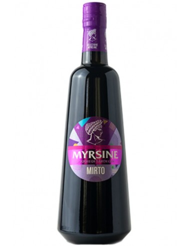 Mirto Rosso Myrsine Selection 28% 70cl Myrsine Liquori
