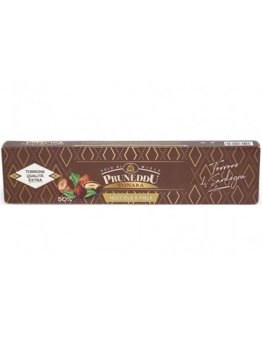 Torrone alle Nocciole Astuccio 200g Pruneddu