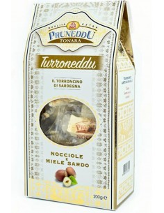 Torroncini alle Nocciole "Turroneddu" Astuccio 200g Pruneddu