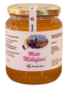 Miele di Millefiori Vasetto 500g Azienda Agricola Mirai