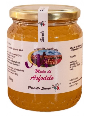 Miele di Asfodelo 500g Azienda Agricola Mirai