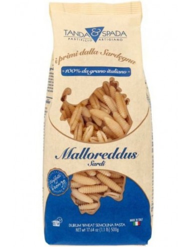 Malloreddus di Semola Sacchetto 500g Tanda & Spada