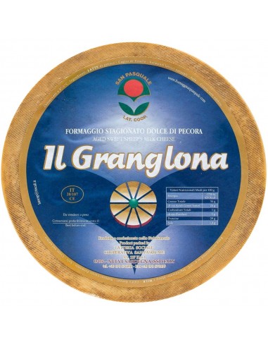 Pecorino Stag. 18 mesi Il Granglona 1/4 da 4kg ca Latt.S.Ant