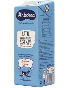 Latte Arborea UHT Parzialmente Scremato 1L Tre AAA