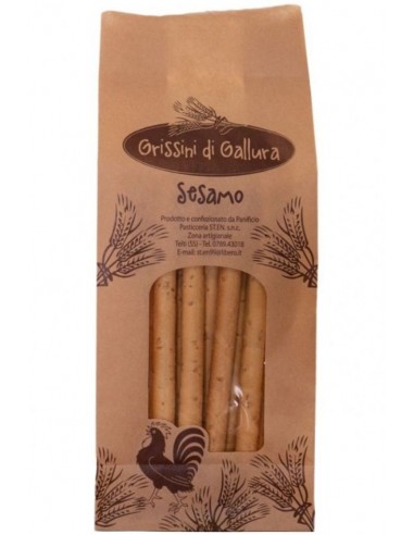 Grissini di Gallura al Sesamo Sacchetto 250g Sten Snc