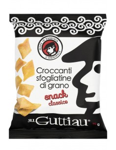 Sfogliatine Croccanti di Grano Gusto Classico 70g Guttiau Srl