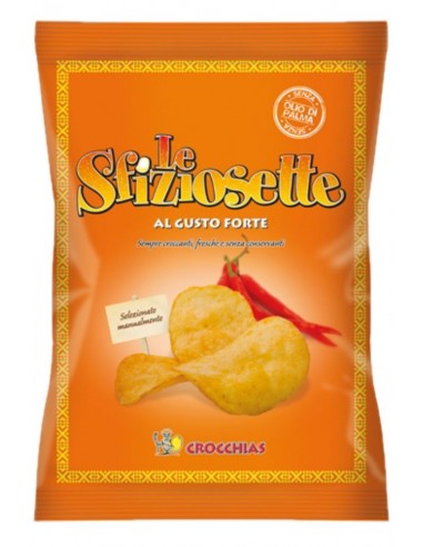 Crocchias Patatine Le Sfiziosette Gusto Forte 90g Terrantica