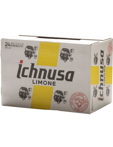 Birra Ichnusa Limone 2% 33cl X 3 PZ Cartone da 8 Blister
