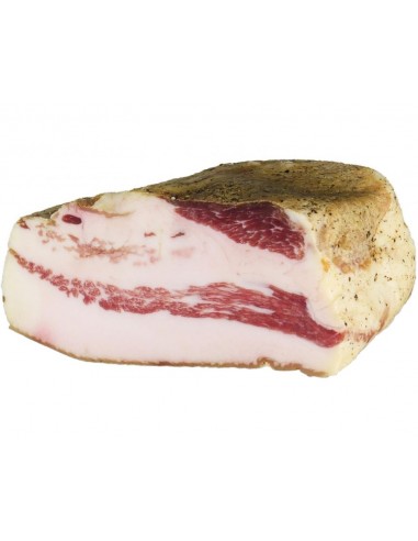 Guanciale di Suino Pepato a Tranci S.V. 500g ca Su Sirboni