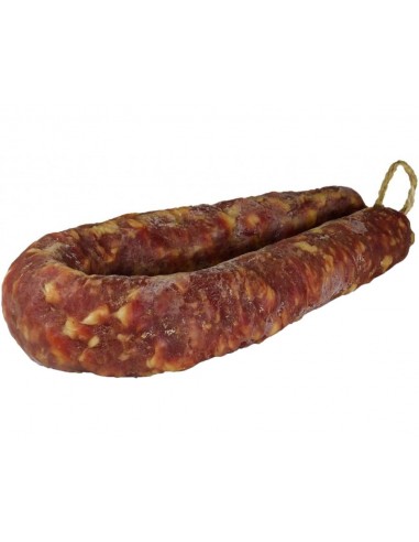 Salsiccia di Puro Suino Grossa al Mirto Stag. S.V. 400g ca Salumificio Su Sirboni