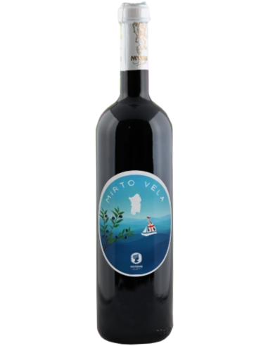 Mirto Rosso Vela 28% 70cl Myrsine Liquori