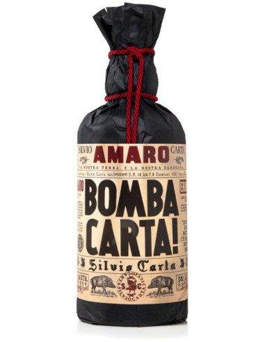 Amaro Bomba Carta 33% 70cl Silvio Carta