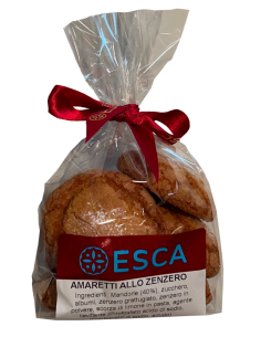 Amaretti allo Zenzero Sacchetto 150g Esca