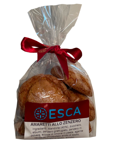 Amaretti allo Zenzero Sacchetto 150g Esca