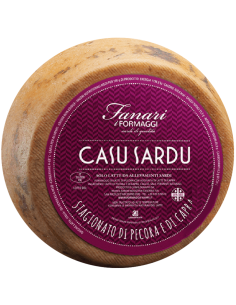 Casu Sardu Pecorino Misto Capra Stagionato 1/8 da 350g ca Fanari
