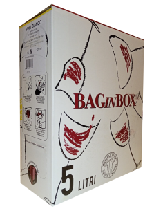 Vino Bianco da Uve Vermentino Bag in Box 12% 5L Dolianova