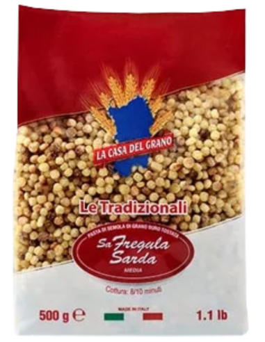 Fregula Sarda Media Sacchetto 500g La Casa del Grano