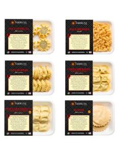 Box di Pasta Fresca Assortita 14 Confezioni La Sardegna