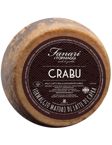 Crabu Caprino Stagionato 1/2 1,5kg ca Fanari
