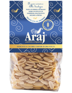 Malloreddus Rustici Zafferano 500g Pastificio Artigianale Araj
