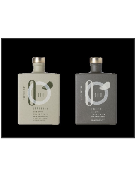 Olio Extravergine D'Oliva Semidana e Bosana Gift Box Rovelli