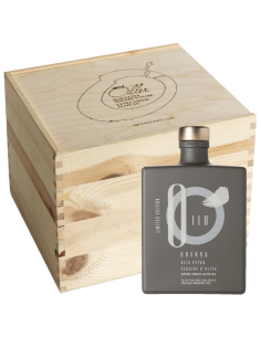 Olio Extravergine D'Oliva Bosana Gift Wooden Box Rovelli