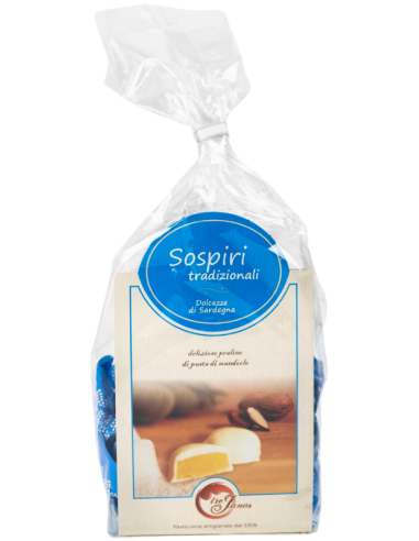 Sospiri Tradizionali Sacchetto 250g Tre Janas