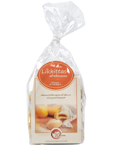 Likkitas all'Albicocca Sacchetto 300g Tre Janas