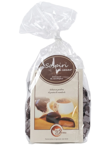 Sospiri al Cacao Sacchetto 250g Tre Janas