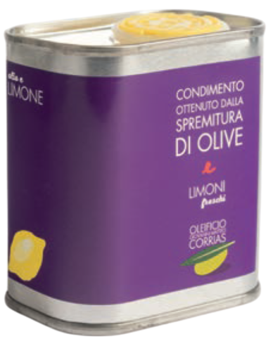 Condimento con Olio E.V. e Limoni Lattina 175ml Corrias