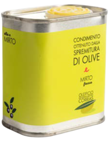 Condimento con Olio E.V. e Mirto Lattina 175ml Corrias