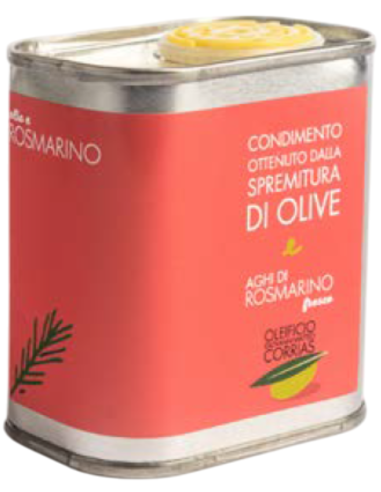 Condimento con Olio E.V. e Rosmarino Lattina 175ml Corrias