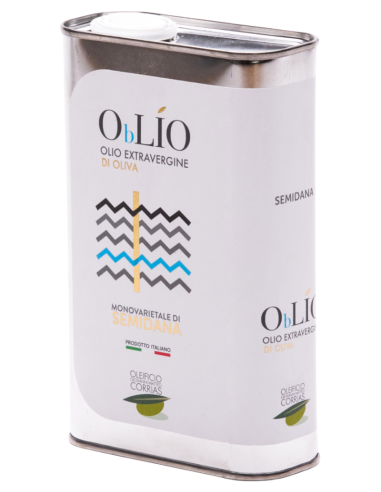 Olio Extra Vergine di Oliva Semidana Lattina 500ml Corrias