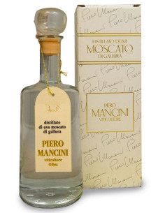 Distillato di Uva Moscato % 50cl Piero Mancini