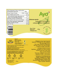 Melanzane Saporite 180g Ayo 2