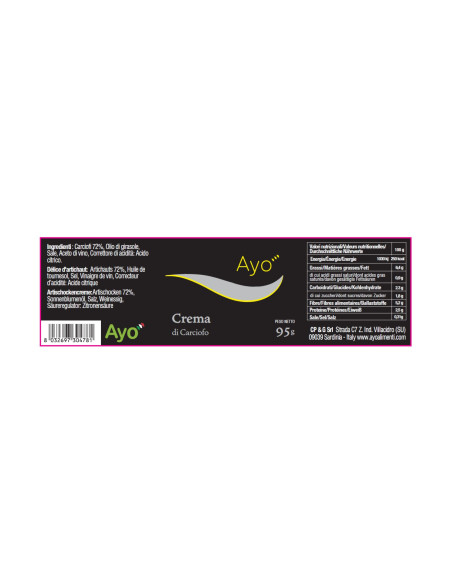 Crema di Carciofi 95g Ayo