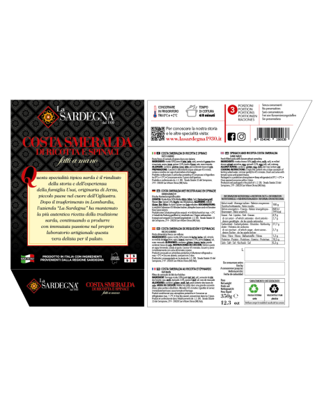 Coccoi Prena Fatti a Mano 500g La Sardegna