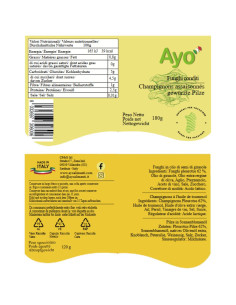 Funghi Pleurotus 180g Ayo 2