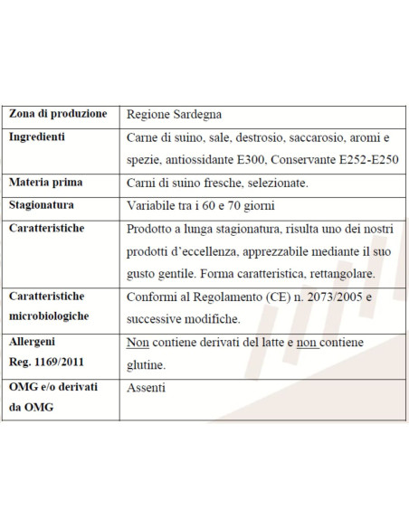 Mustela Stagionata S.V. 1,2Kg ca Monte Arci
