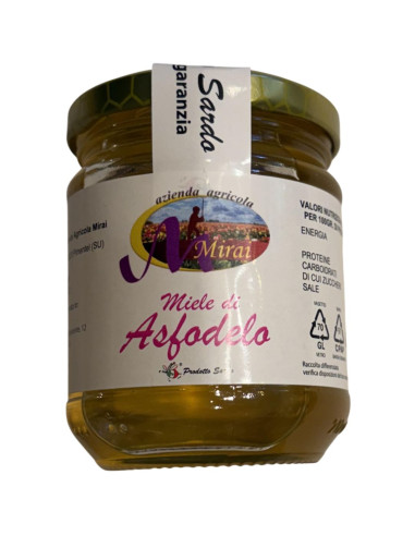 Miele di Asfodelo Vasetto 250g Azienda Agricola Mirai