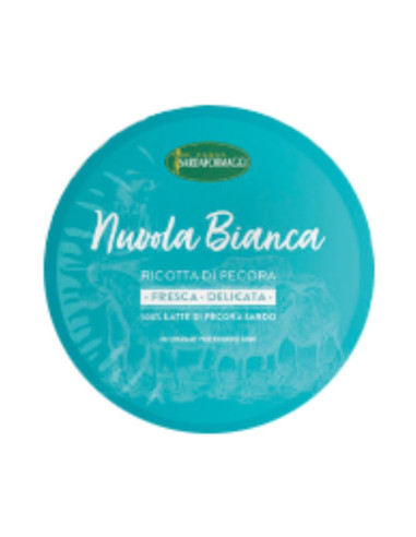 Nuvola Bianca Ricotta di Pecora Fresca 250g Sarda Formaggi