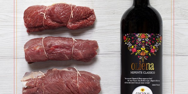 Carne di prima qualità, un bicchiere di Oliena Nepente Classico… e la cena perfetta è servita!